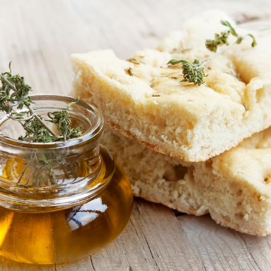 Homemade Focaccia Bread Topping
